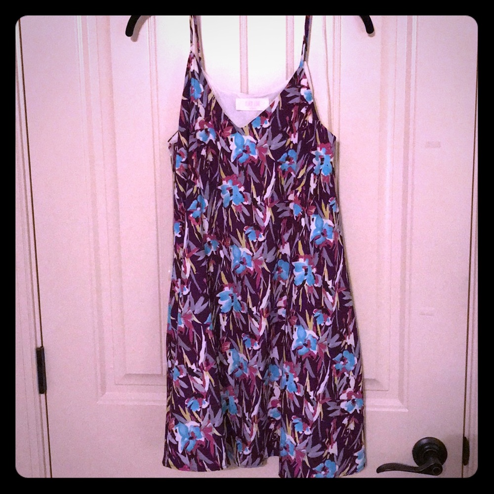 Floral flowy dress with pockets